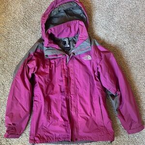 The North Face Gray and Pink Outerwear